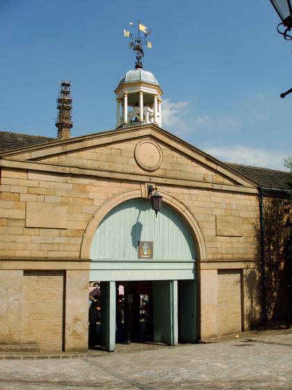 Entrance to the Piece Hall